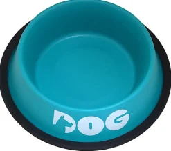 Croci - Bol Acier Paon Bleu pour Chiens