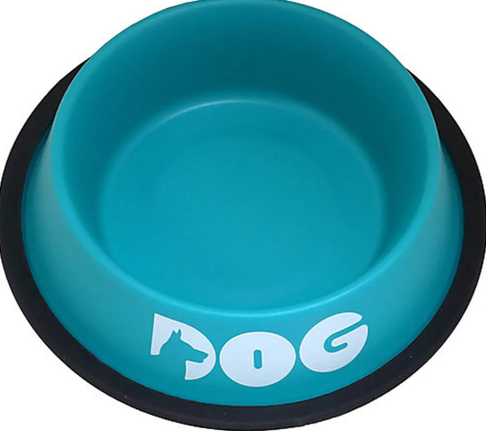 Croci - Bol Acier Paon Bleu pour Chiens