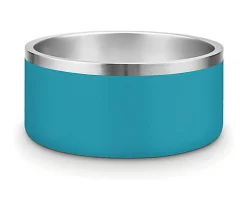 Croci - Bol en Acier Vintage Pétrole pour Chiens