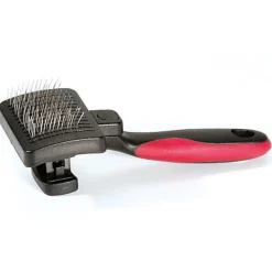 Croci - Brosse Carder Vanity Autonettoyante pour Chiens et Chats - S/M