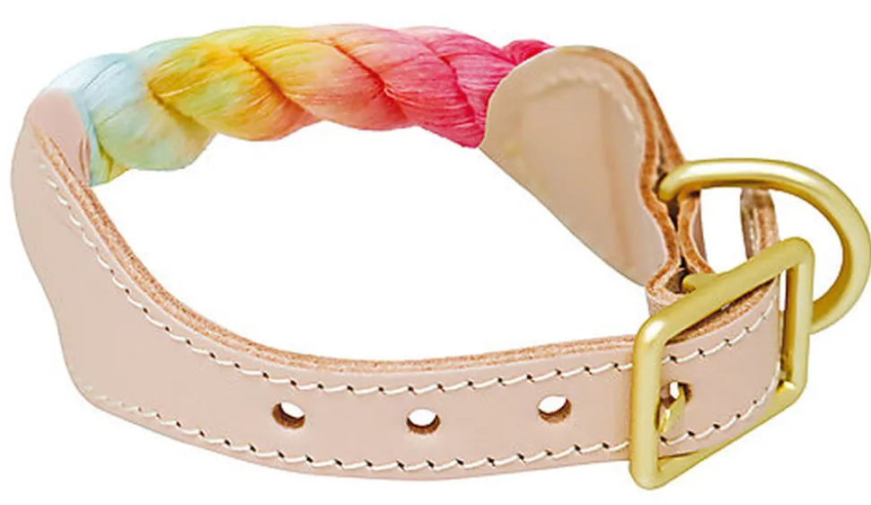 Croci - Collier Corde Sorbet Arc-en-Ciel pour Chiens