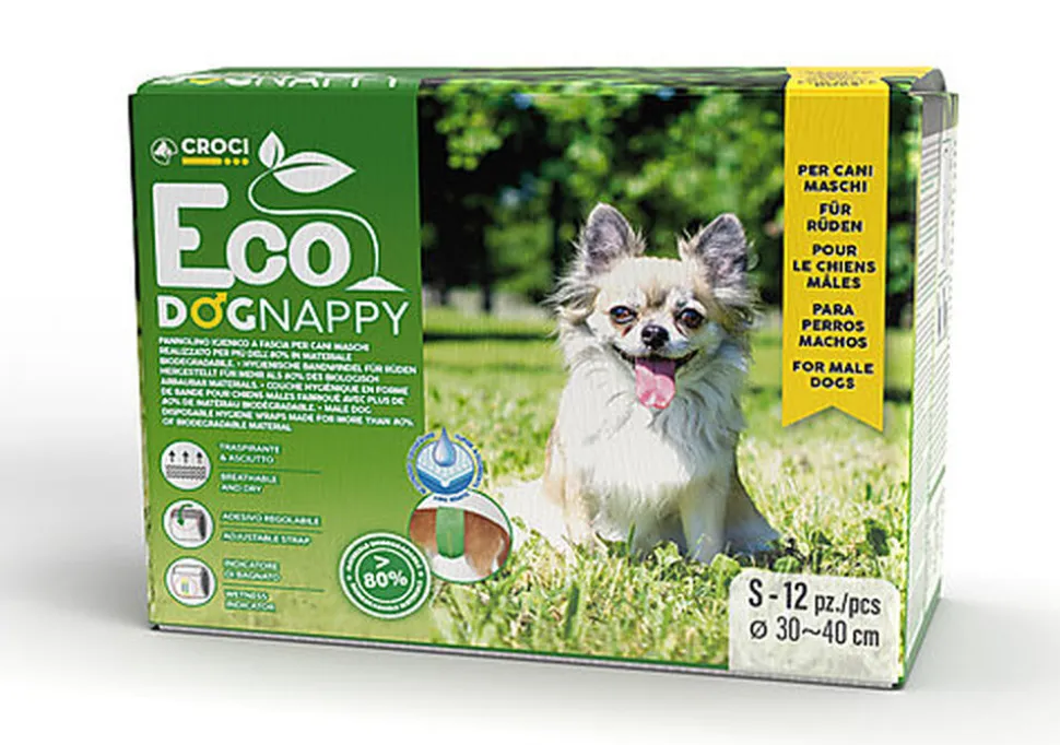 Croci - Couche Hygiénique Eco DOGNAPPY pour Chien Mâles