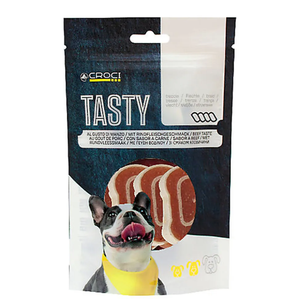 Croci - Friandises Tasty Sushi Merlu et Poulet pour Chiens - 80g