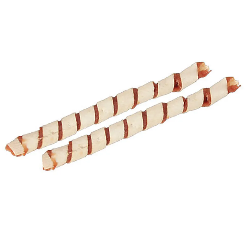 Croci - Friandises Tasty Twisted Sticks Canard et Morue pour Chiens - 80g