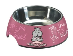 Croci - Gamelle Mélamine Hippopotame pour Chiens - 1600ml