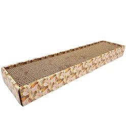 Croci - Griffoir Homedecor Texture Gold pour Chat - 43cm