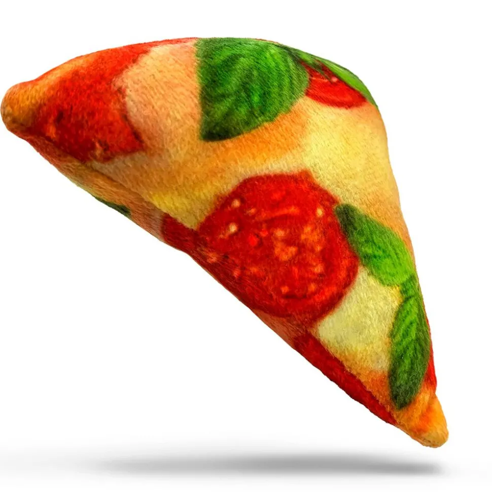 Croci - Jeu BAKERY Pizza Catnip pour Chat - 8cm