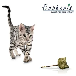 Croci - Jouet Baguette Catnip Euphoria Etoile - 12cm