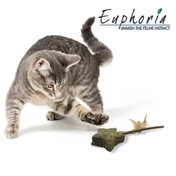 Croci - Jouet Baguette Catnip Euphoria Etoile - 12cm