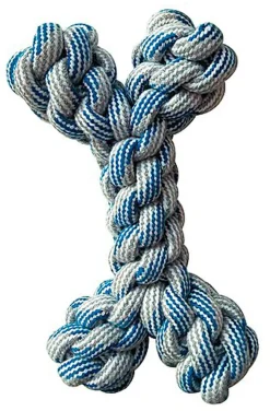 Croci - Jouet Corde Os Bleu pour Chiens - 20cm