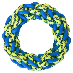 Croci - Jouet Flottant Corde Anneau Impact pour Chiens - 15cm