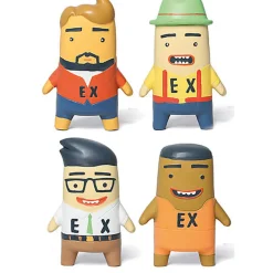 Croci - Jouet Latex Spielzeug Bonhomme pour Chiens - 15cm