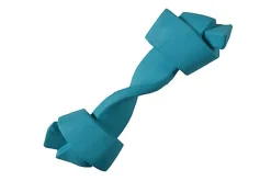 Croci - Jouet Os En Caoutchouc Bleu Pour Chiens