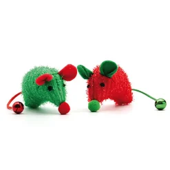 Croci - Jouet Souris Xmas pour Chats - 6cm