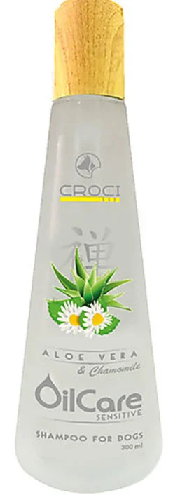 Croci - Shampoing Oilcare Aloe Vera Sensible pour Chiens - 300ml