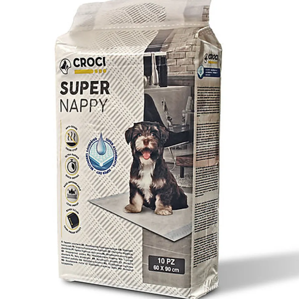 Croci - Tapis Hygiénique Super NAPPY x10 - 90x60cm