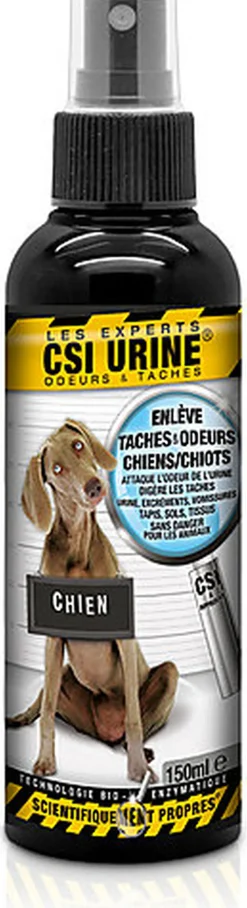 CSI Urine - Spray Enzymatique pour Chien et Chiot - 150ml