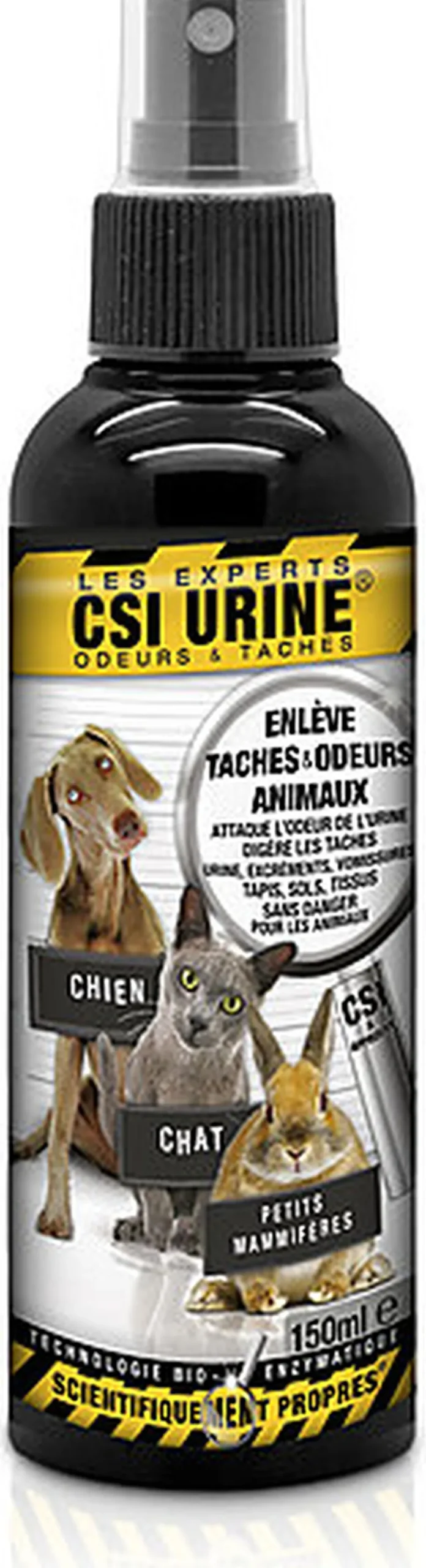 CSI Urine - Spray Enzymatique Multi Animaux - 150ml