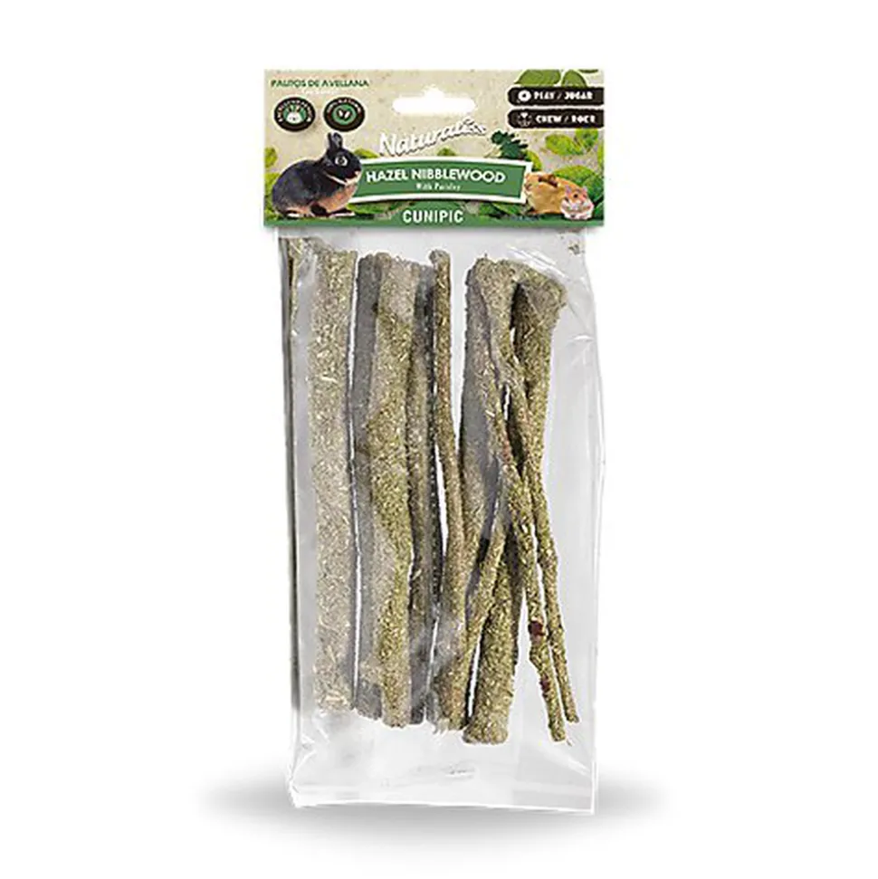 Cunipic - Bois de Noisetier Naturaliss au Persil - 50g