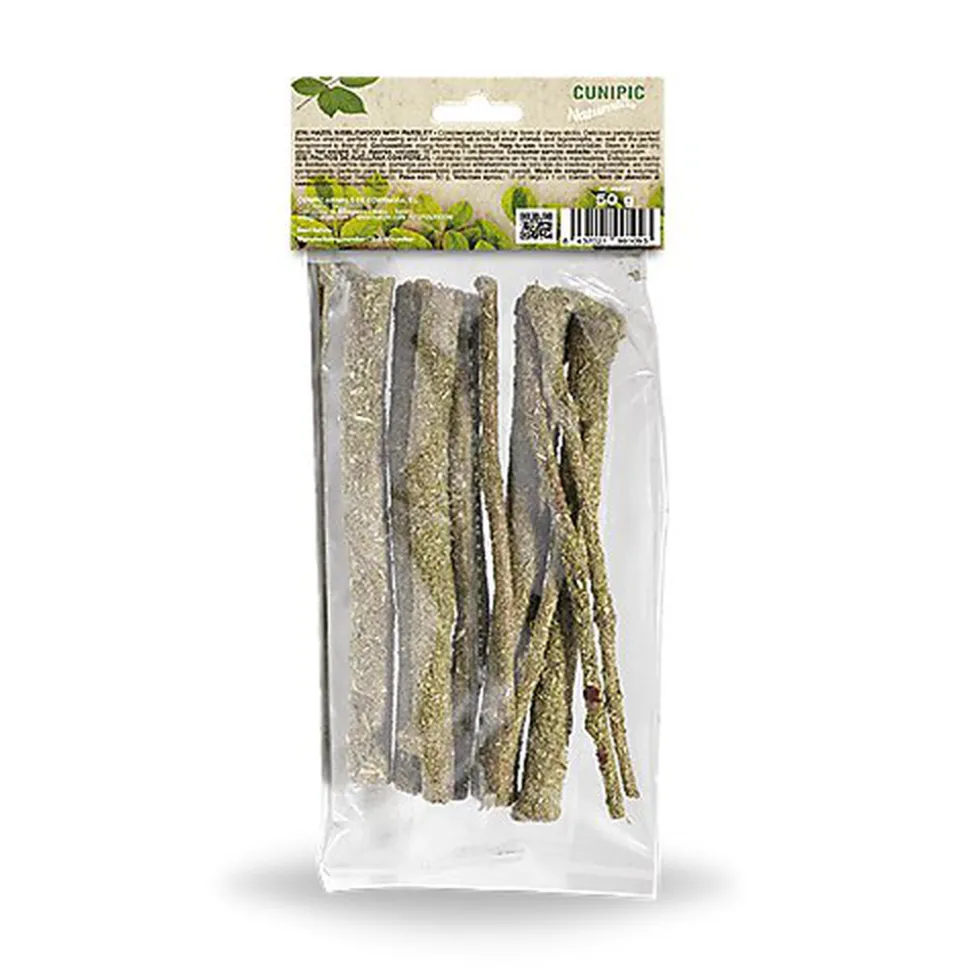 Cunipic - Bois de Noisetier Naturaliss au Persil - 50g