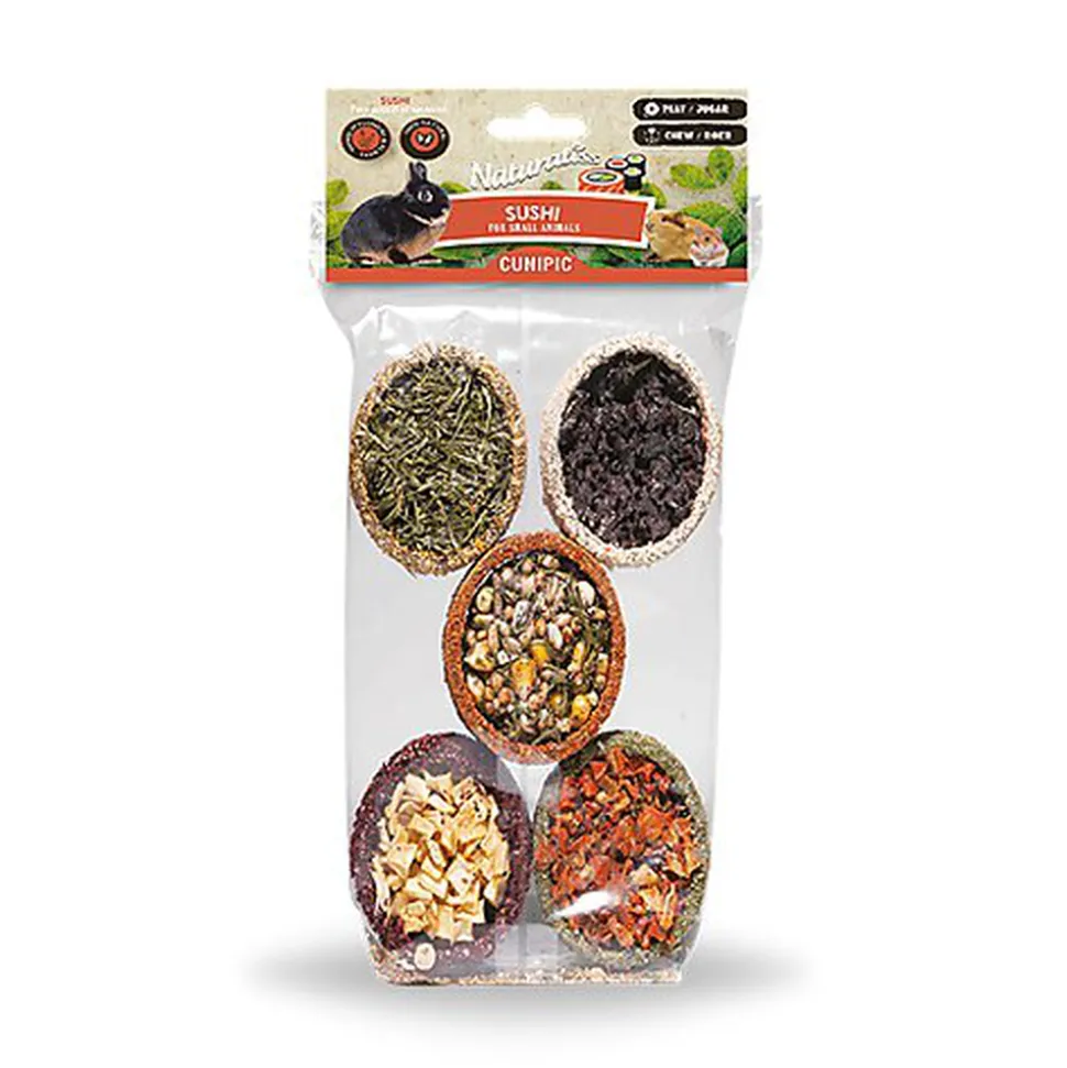 Cunipic - Friandises Naturaliss Mélange Sushi aux Herbes - 185g