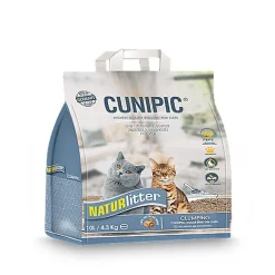 Cunipic - Litière Agglomérante en Bois Naturlitter pour Chats - 10L
