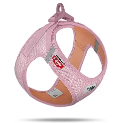 Curli - Harnais Air-Mesh Fondant Rose pour Chiens