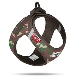 Curli - Harnais Veste Boucle Curli Clasp Camouflage pour Chien