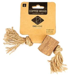 D&D - Bâton à mâcher en bois de caféier & corde Brun