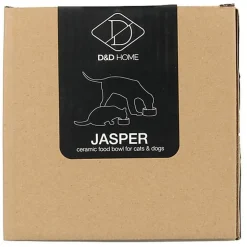 D&D - GAMELLE ET BOL D`EAU JASPER SAND 700ml - 16,8x16,8x6,5cm