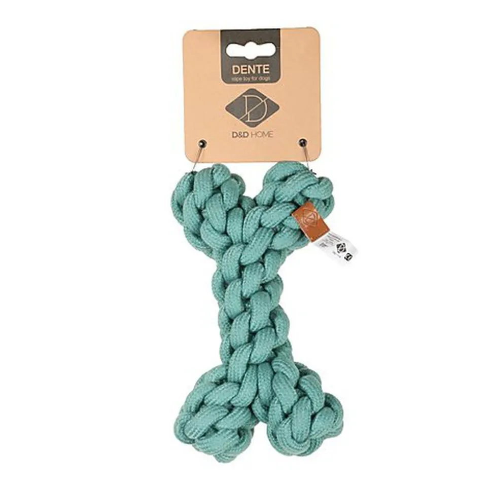 D&D - Jouet en corde Dente S - 19cmx10mm bleu