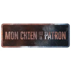 D&D - Panneau d'avertissement General 1 Français - 40x13x03cm Multicolore