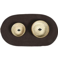 D&D - Set de table Phil L - 55x32x1cm noir