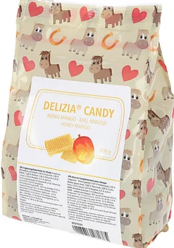 Delizia - Friandises Candy miel/mangue - 600g