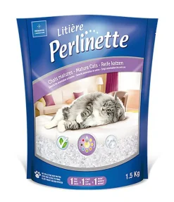 Demavic - Litière Perlinette Sante pour Chat Mature - 1,5Kg