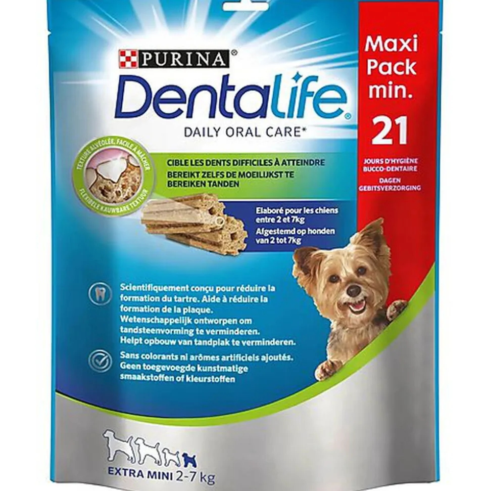 Dentalife - Bâtonnets à Mâcher Extra Mini pour Chien - 207g