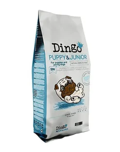 Dingo - Croquettes Puppy & Junior Poulet pour Chiot - 12Kg