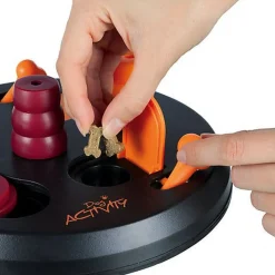 Dog Activity - Jouet Éducatif Flip Board pour Chien - Bleu