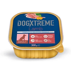 DogXtreme - Boîte à l'Agneau pour Chien Adulte - 300g