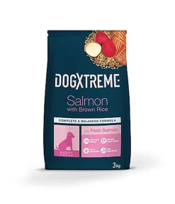 DogXtreme - Croquettes au Saumon Frais pour Chiot de Toute Race