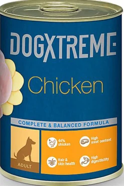 DogXtreme - Pâtée Adulte au Poulet pour Chiens - 400g
