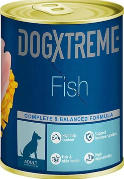 DogXtreme - Pâtée Adulte aux Poissons pour Chiens - 400g