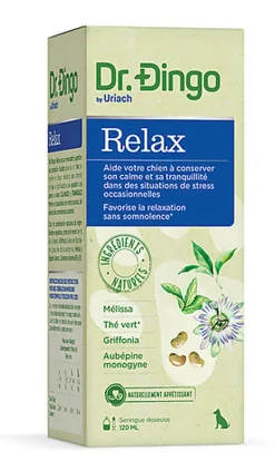 Dr. Dingo - Aliment Complémentaire Relax pour Chien - 120ml
