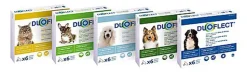 Duoflect - Pipettes Antiparasitaire de 1 à 5Kg pour Chat - x6