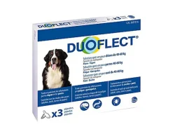 Duoflect - Pipettes Antiparasitaire de 40 à 60Kg pour Chien - x3