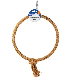 Duvoplus - Corde à anneaux en sisal - 50x30x5cm