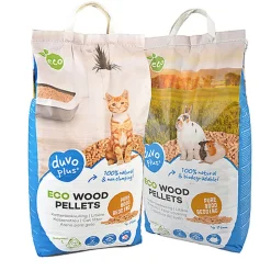Duvoplus - ECO Granulés de Bois Litière - 10kg/20L