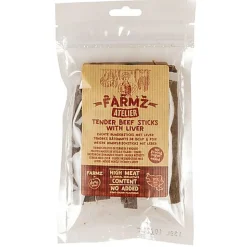 Duvoplus - Farmz Atelier Tendres bâtonnets de bœuf&foie 11cm - 100g