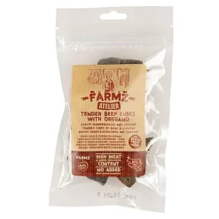 Duvoplus - Farmz Atelier Tendres cubes de bœuf à l'origan 2,5cm - 100g