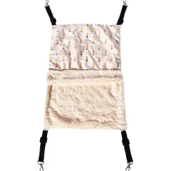 Duvoplus - Hamac en Peluche Suspendu Carrot - 47x32x2cm